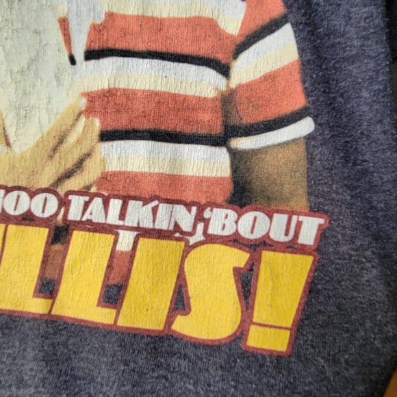 Diff’rent Strokes Graphic Shirt Medium Dark Grey Arnold Jackson Short Sleeve - Picture 7 of 11